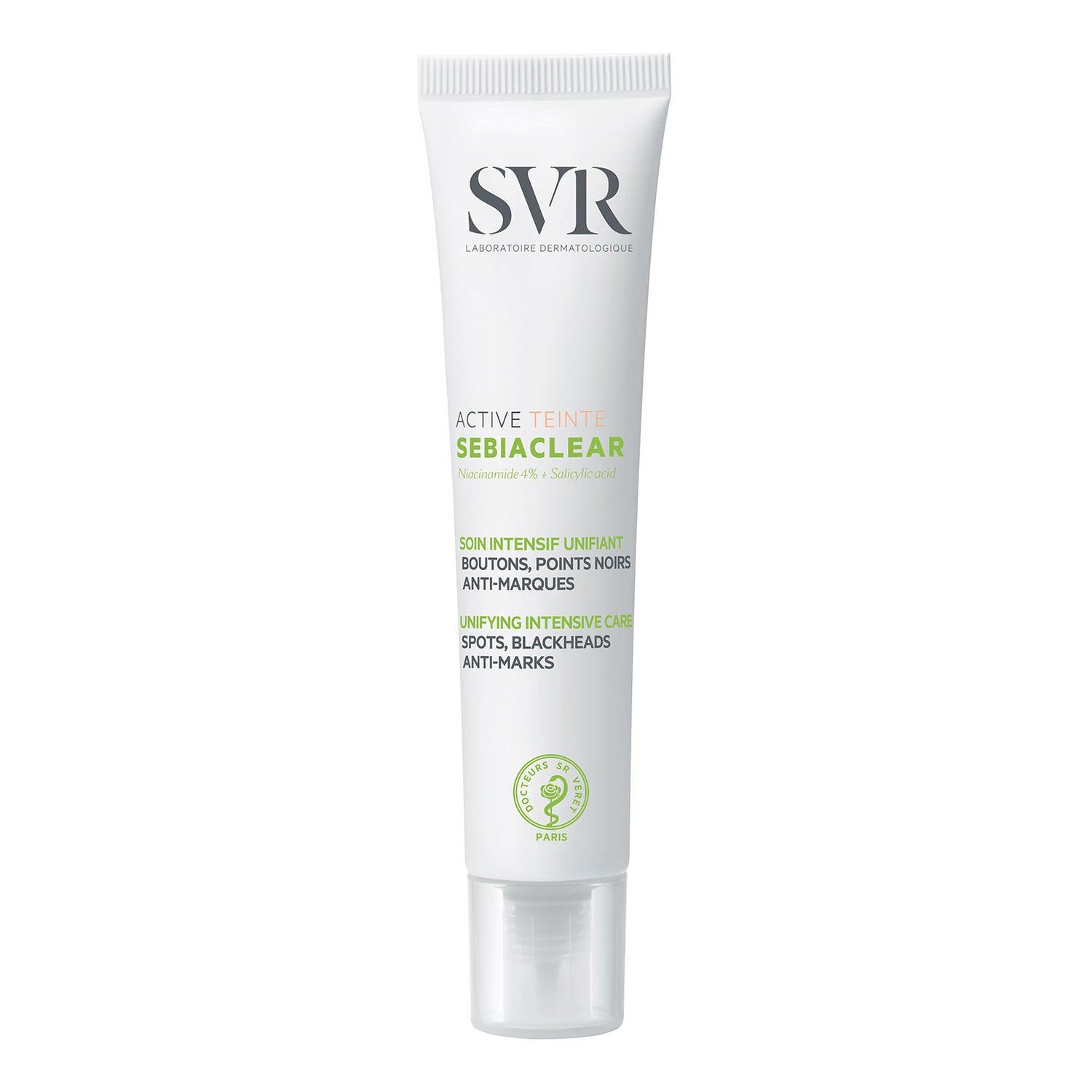 Svr - Sebiaclear Active Teinte' Trattamento Intensivo Uniformante Contro Foruncoli Comedoni E Inestetismi 40ml