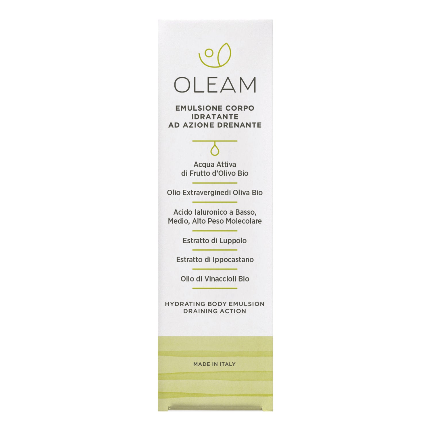OLEAM EMULSIONE CORPO DRENANTE
