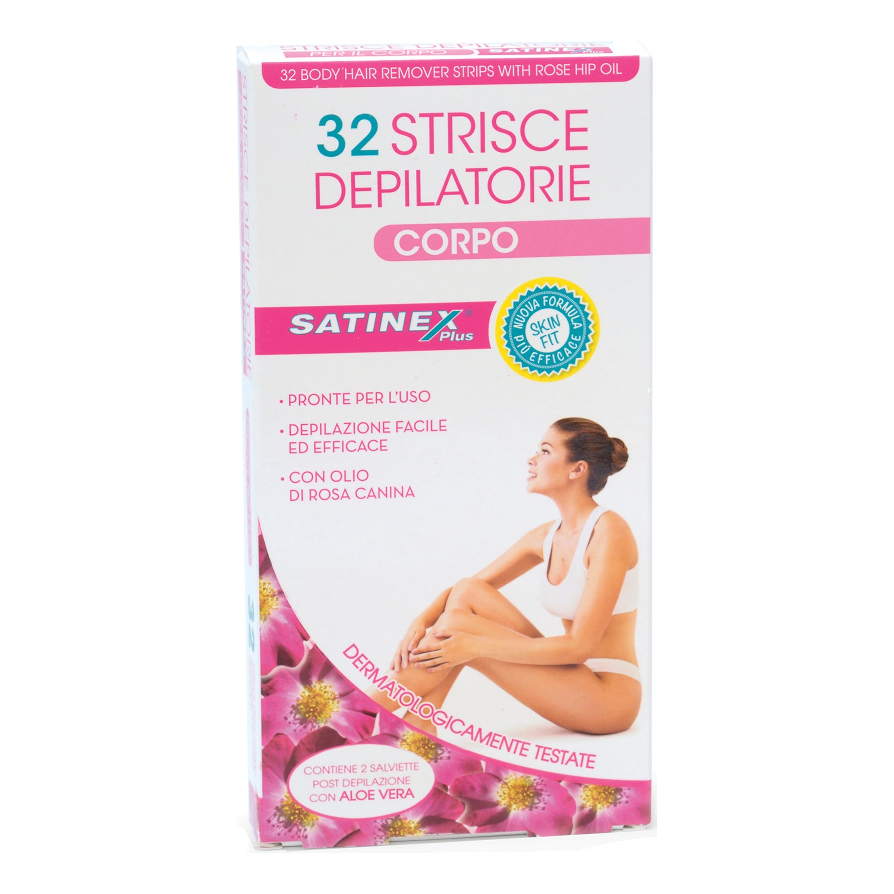 SATINEX STRISCE DEPIL CRP 32PZ
