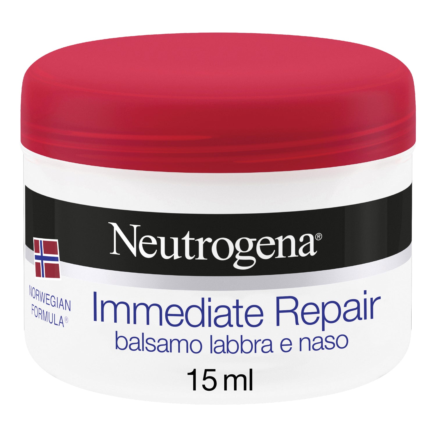 Neutrogena Balsamo Labbra e Naso Riparazione Immediata 15ml