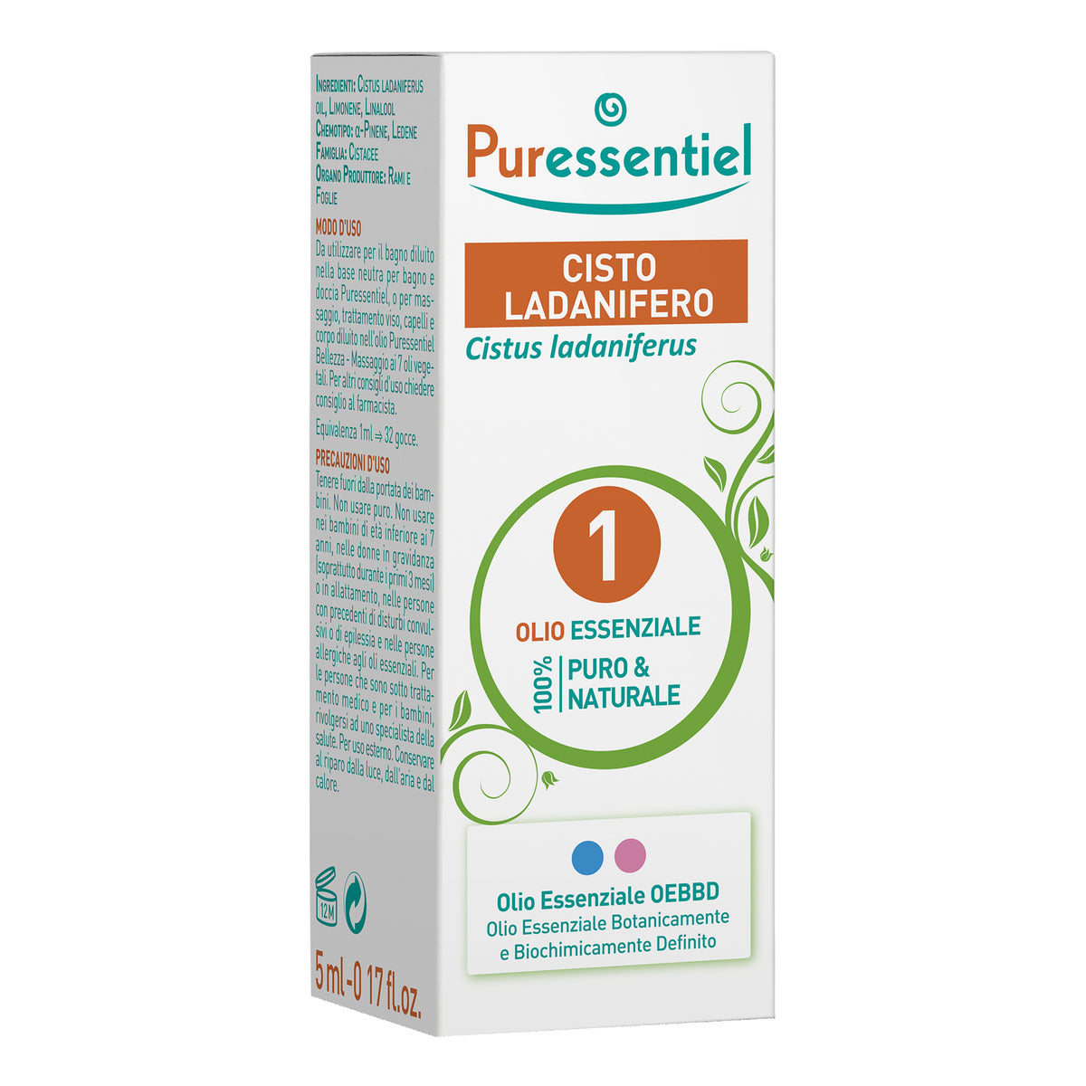 CISTO LADANIFERO OE BIO 5ML  