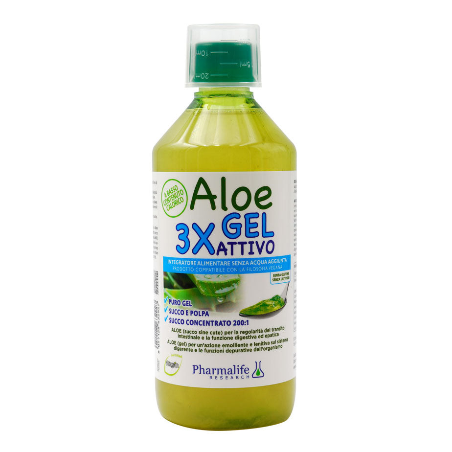 ALOE GEL 3X ATTIVO 500ML