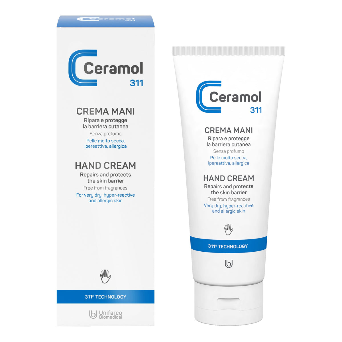 CERAMOL CREMA MANI 311 100ML  