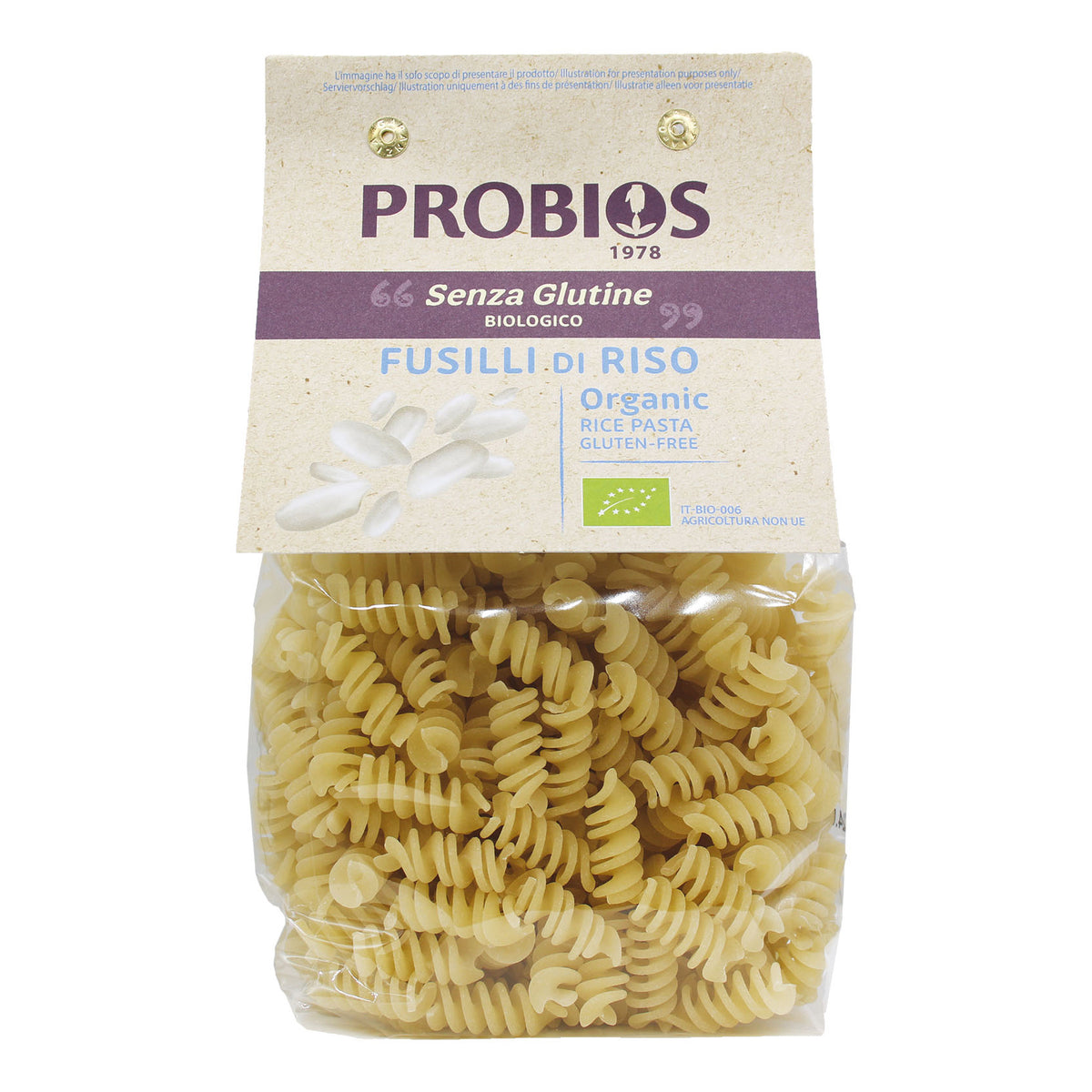 FUSILLI DI RISO 400G  