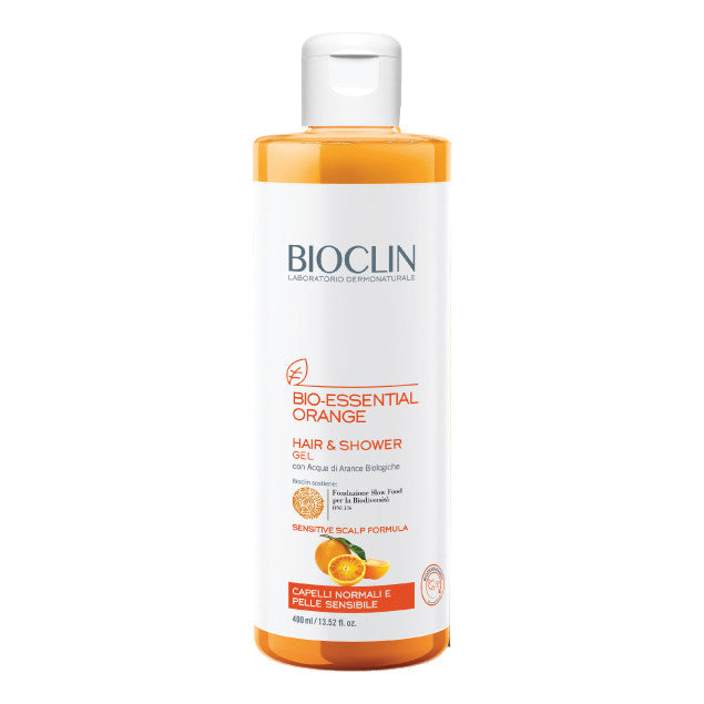 Bioclin Bio Essential Orange Detergente Capelli Corpo 400 ml

