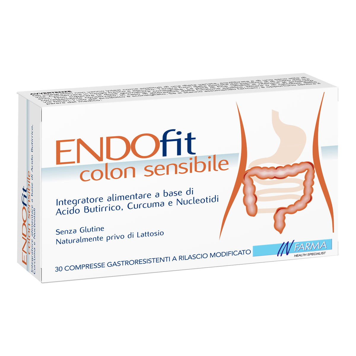 ENDOFIT COLON SENS 30CPR GASTR  