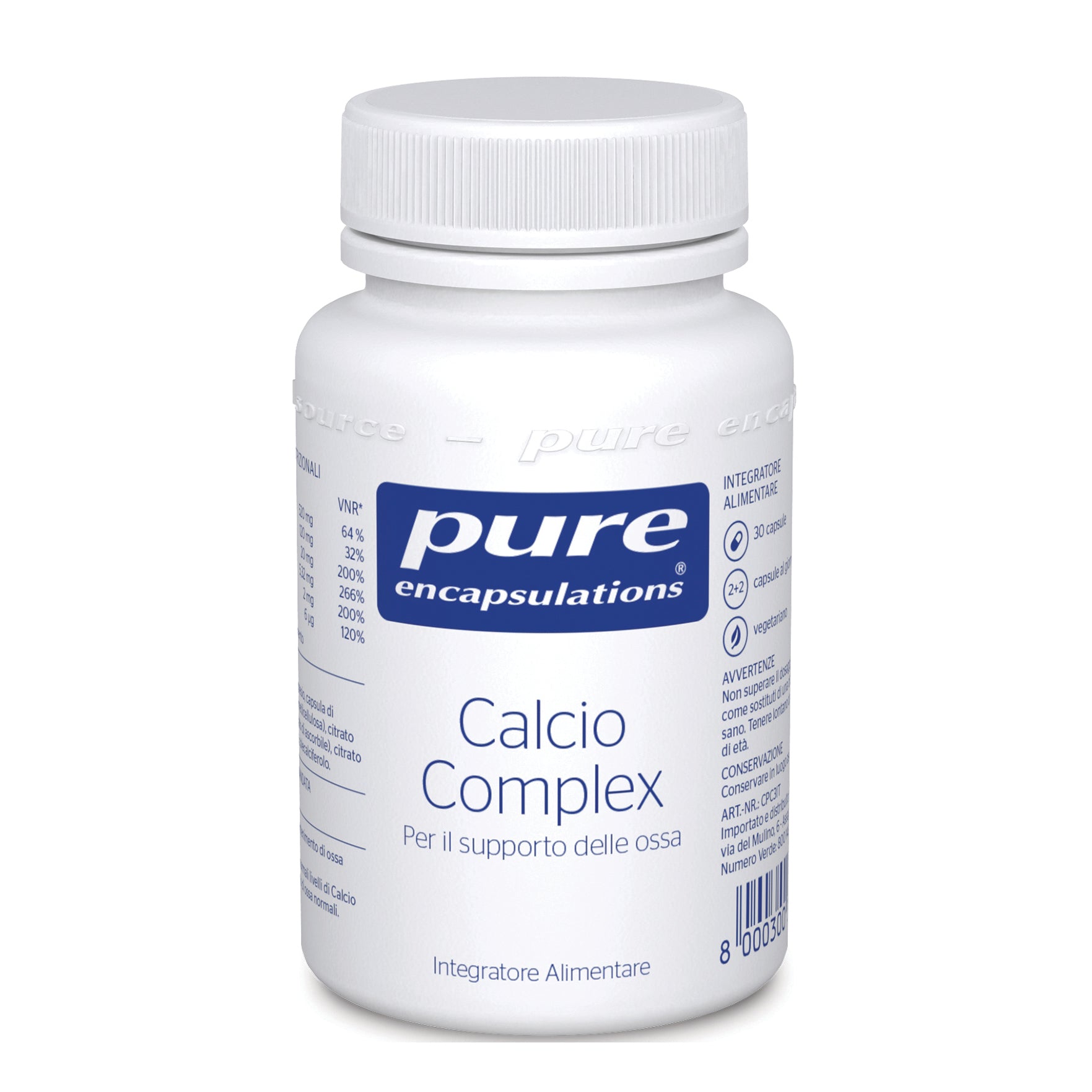 PURE ENCAPSUL CALCIO COMP30CPS

