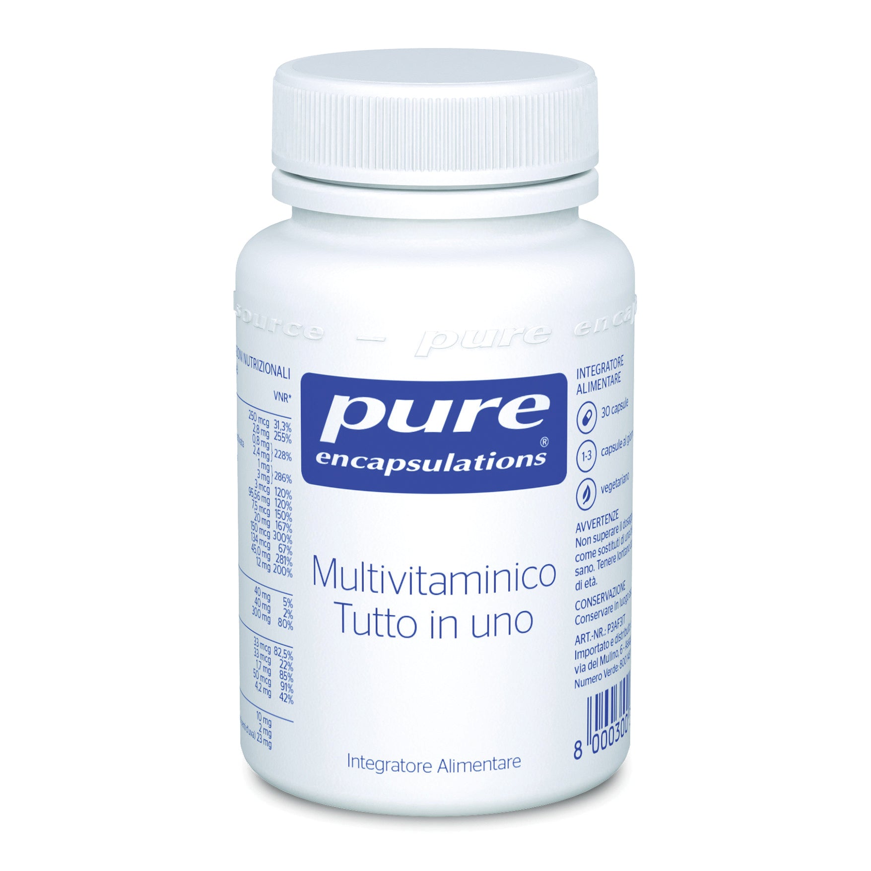 PURE ENCAPSUL MULTIVIT TU30CPS
