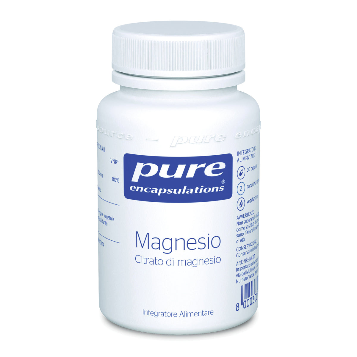 Pure Encapsulations Magnesio 30 Capsule  