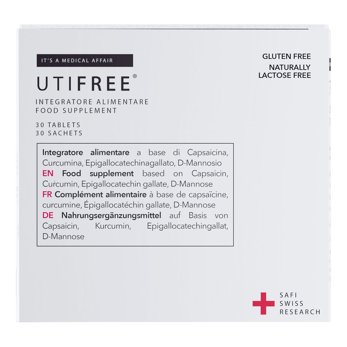 UTIFREE 30CPR+30STICK  