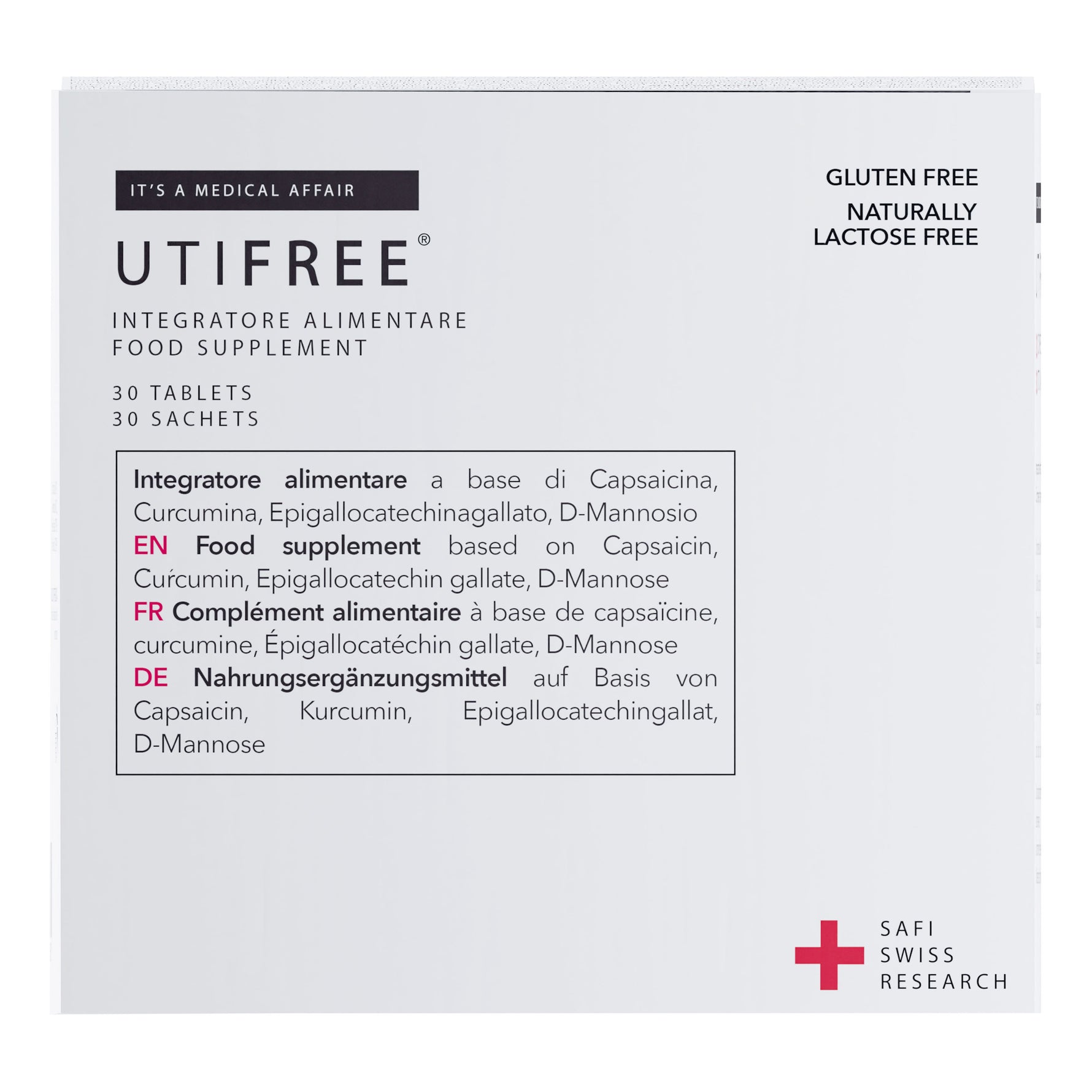 UTIFREE 30CPR+30STICK
