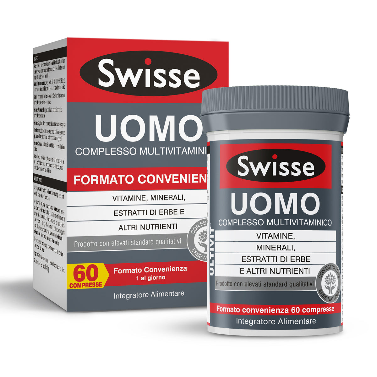 SWISSE UOMO MULTIVITAMINICO 60 COMPRESSE  