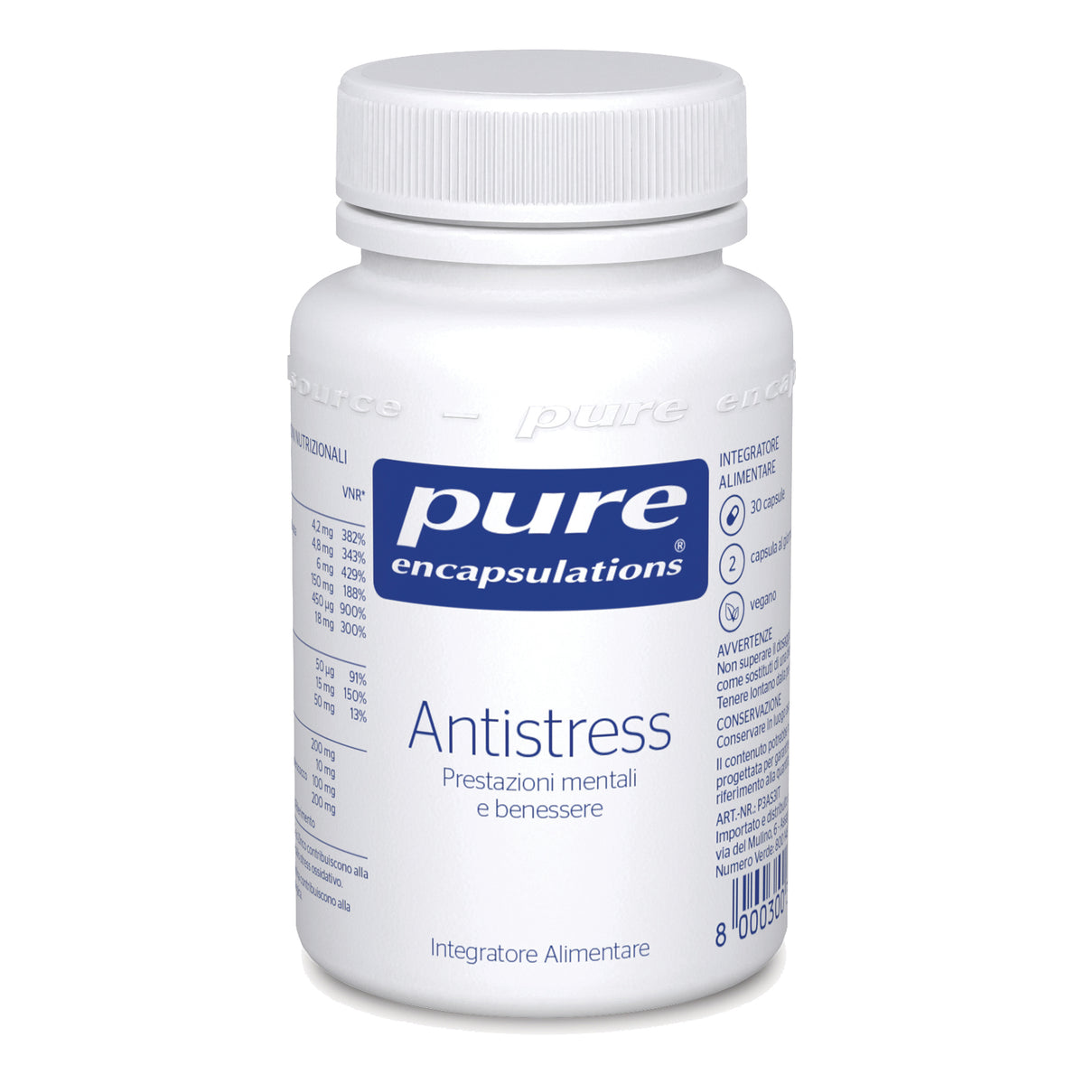 Pure Encapsulations Antistress 30 Capsule  