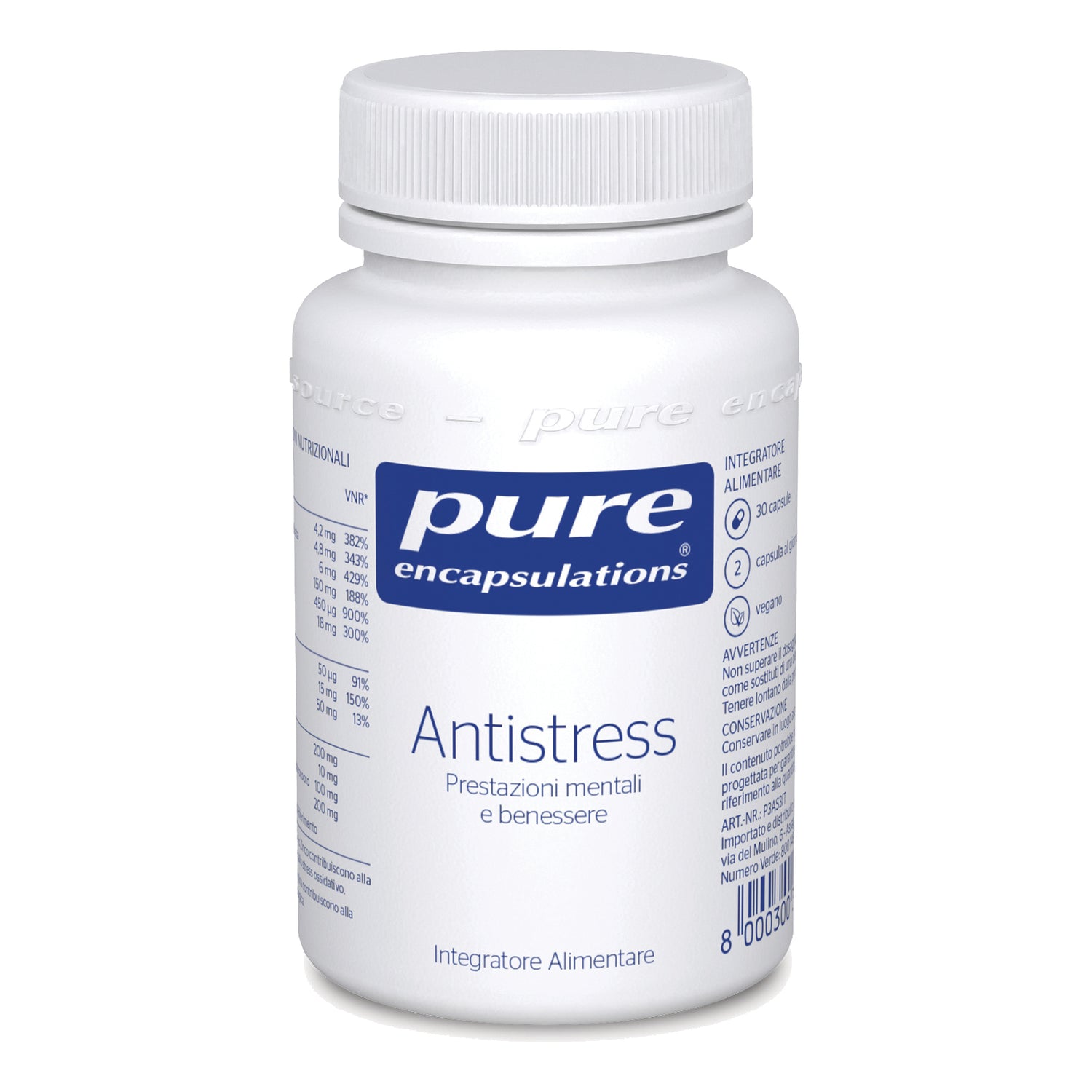 Pure Encapsulations Antistress 30 Capsule