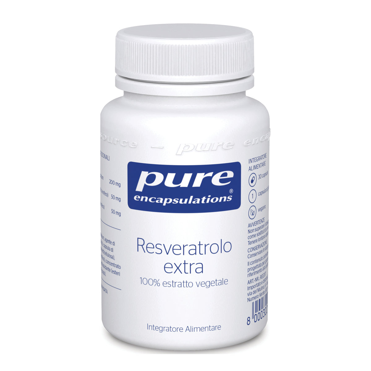 PURE ENCAPSUL RESVERAT EX30CPS  