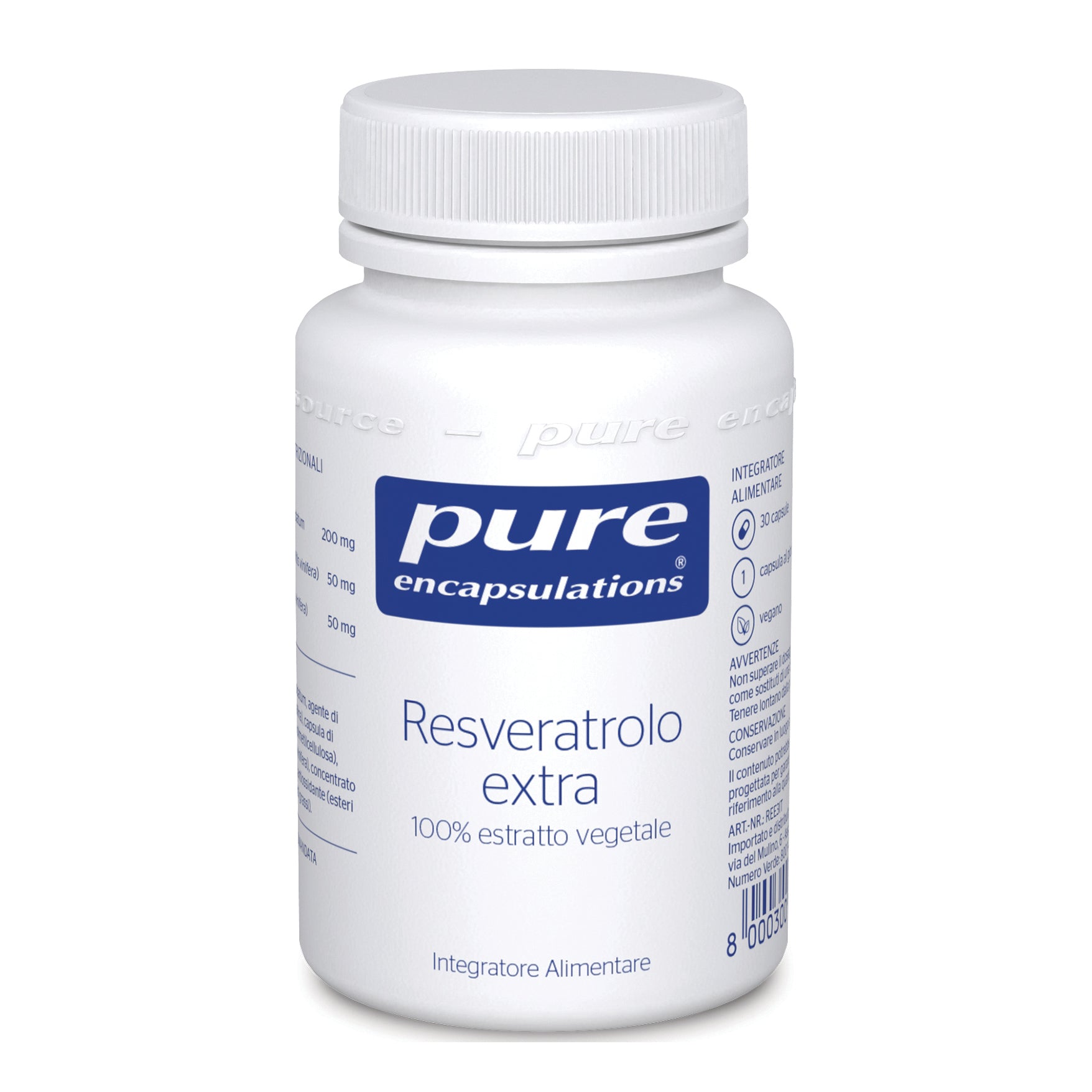 PURE ENCAPSUL RESVERAT EX30CPS

