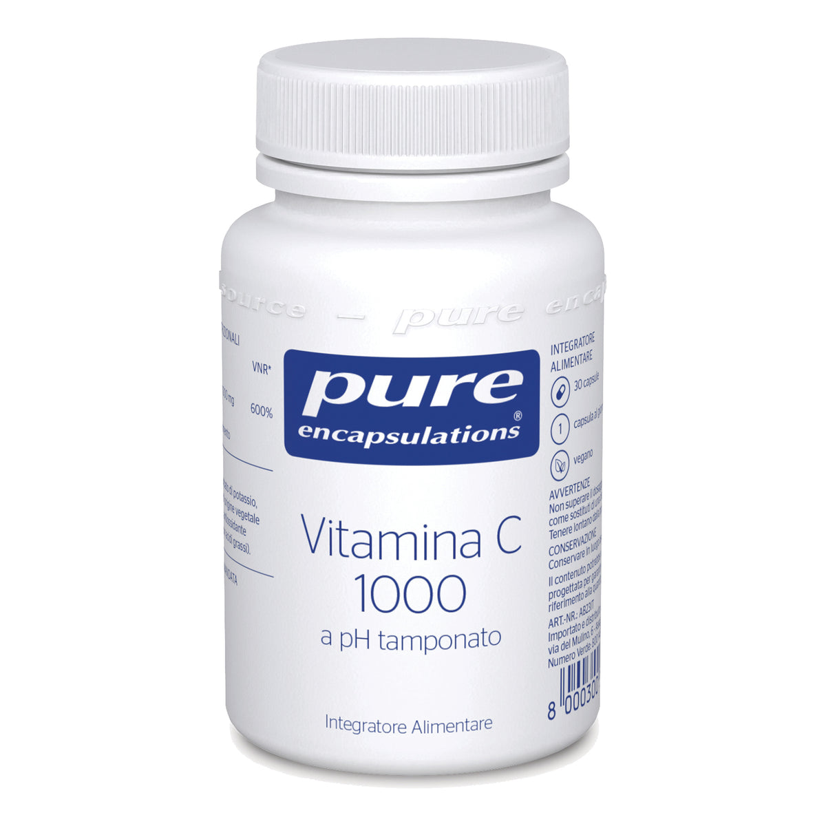 PURE ENCAPSUL VITAMINA C1000  