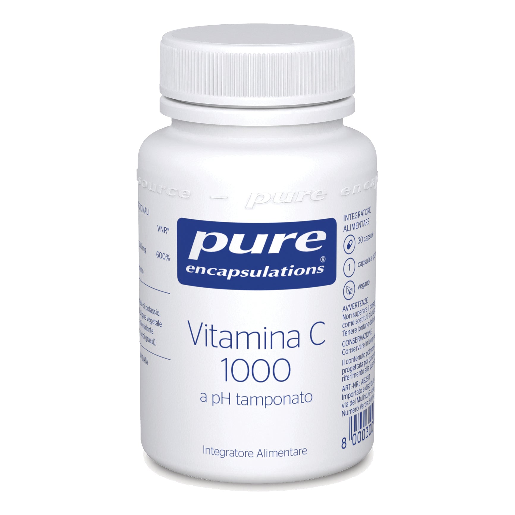 PURE ENCAPSUL VITAMINA C1000
