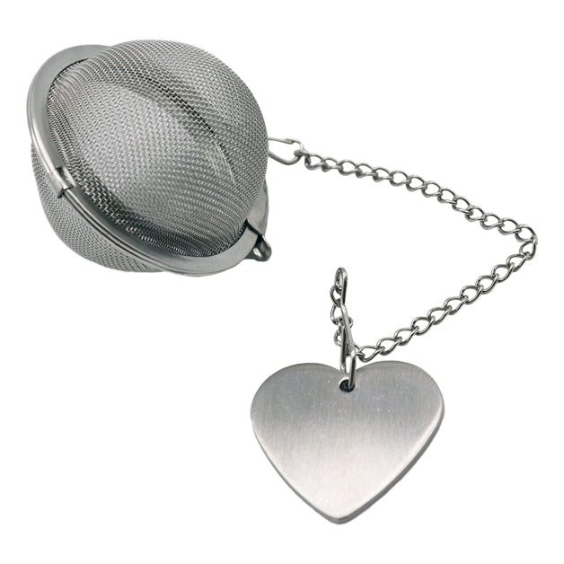 Himalaya - Filtro Tisana E Tè In Acciaio Inox Palla Con Cuore