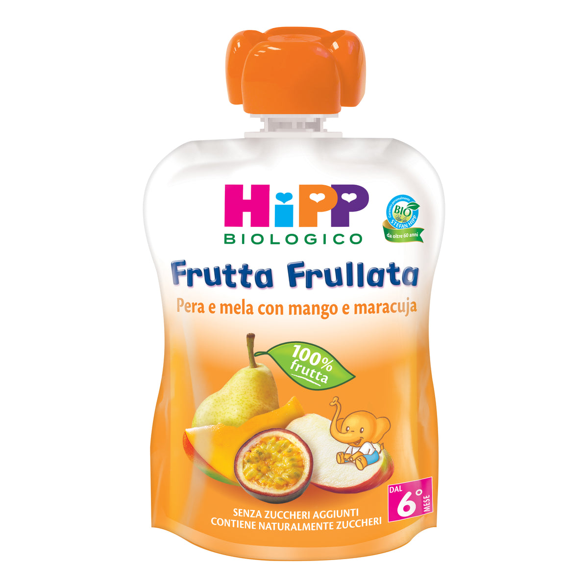 HIPP BIO FRUT FRU PER/ME/MA90G  