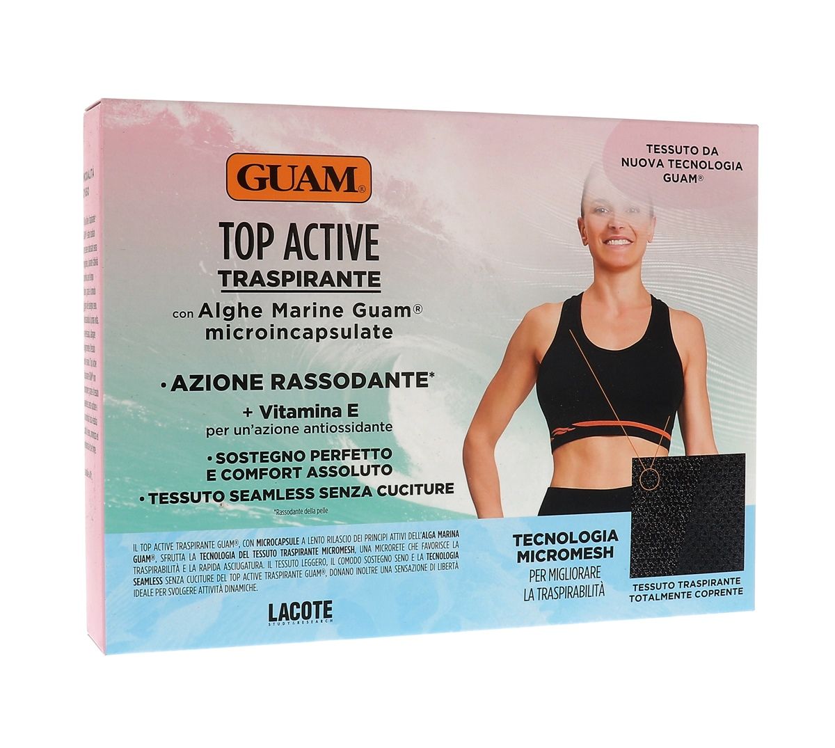 GUAM TOP ACTIVE XS/S  