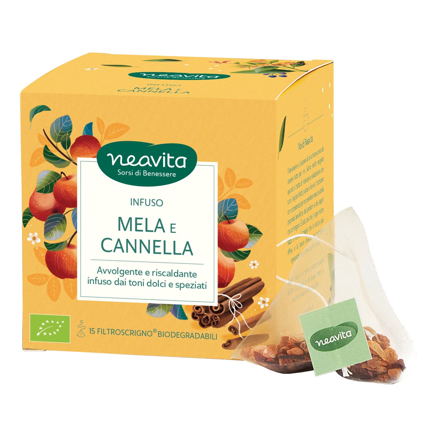 Neavita Tisana Mela E Cannella Bio 15 FiltroScrigno 3.5g