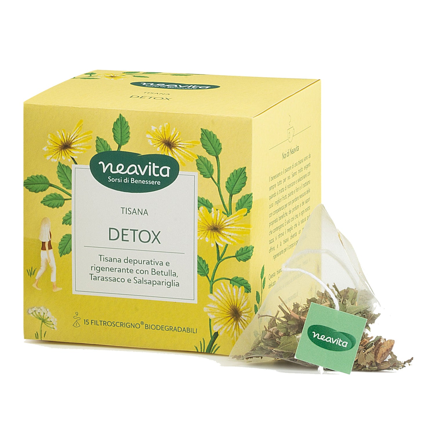 Neavita Tisana Detox 15 Filtroscrigno
