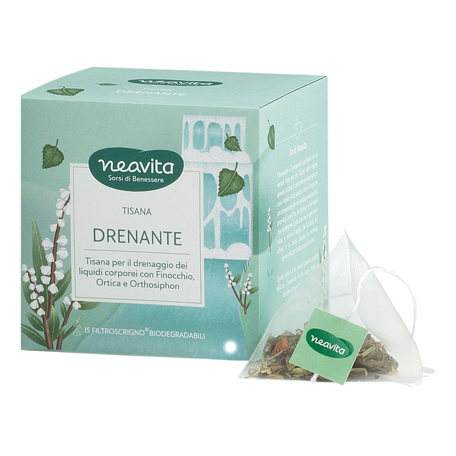 Neavita Tisana Drenante 15 FiltroScrigno
