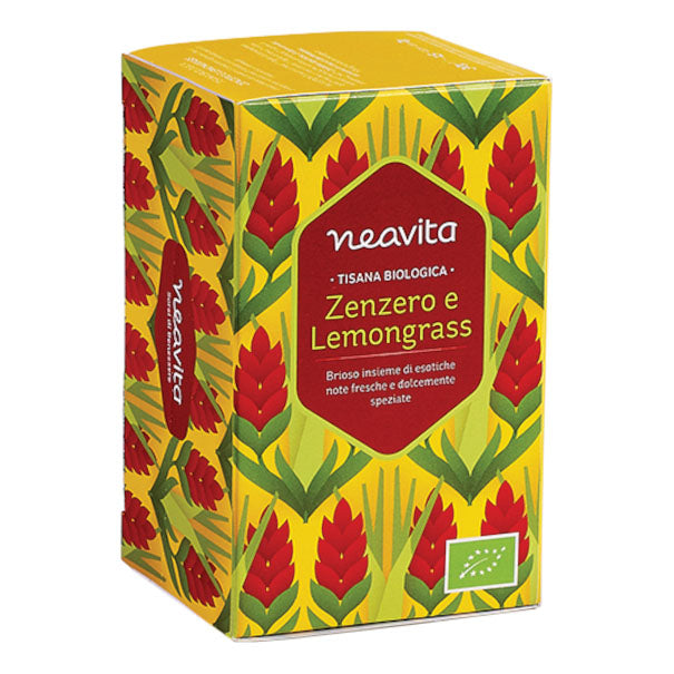 Neavita Tisana Biologica Zenzero e Lemongrass 15 filtri