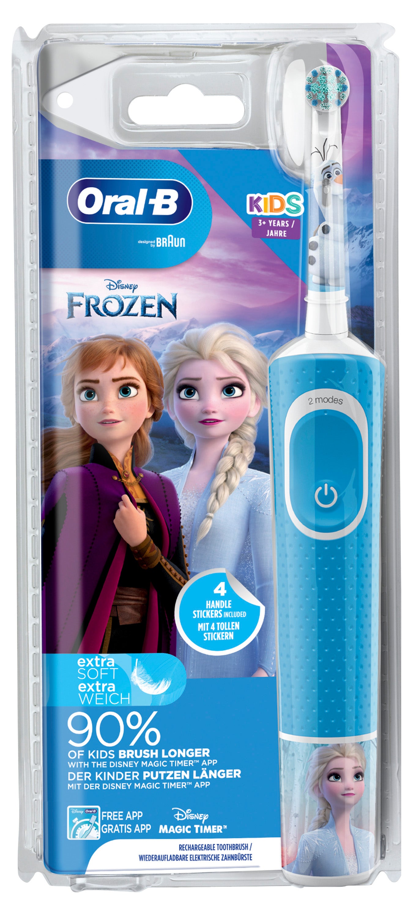 Oralb Power Vitality Spazzolino Elettrico Frozen