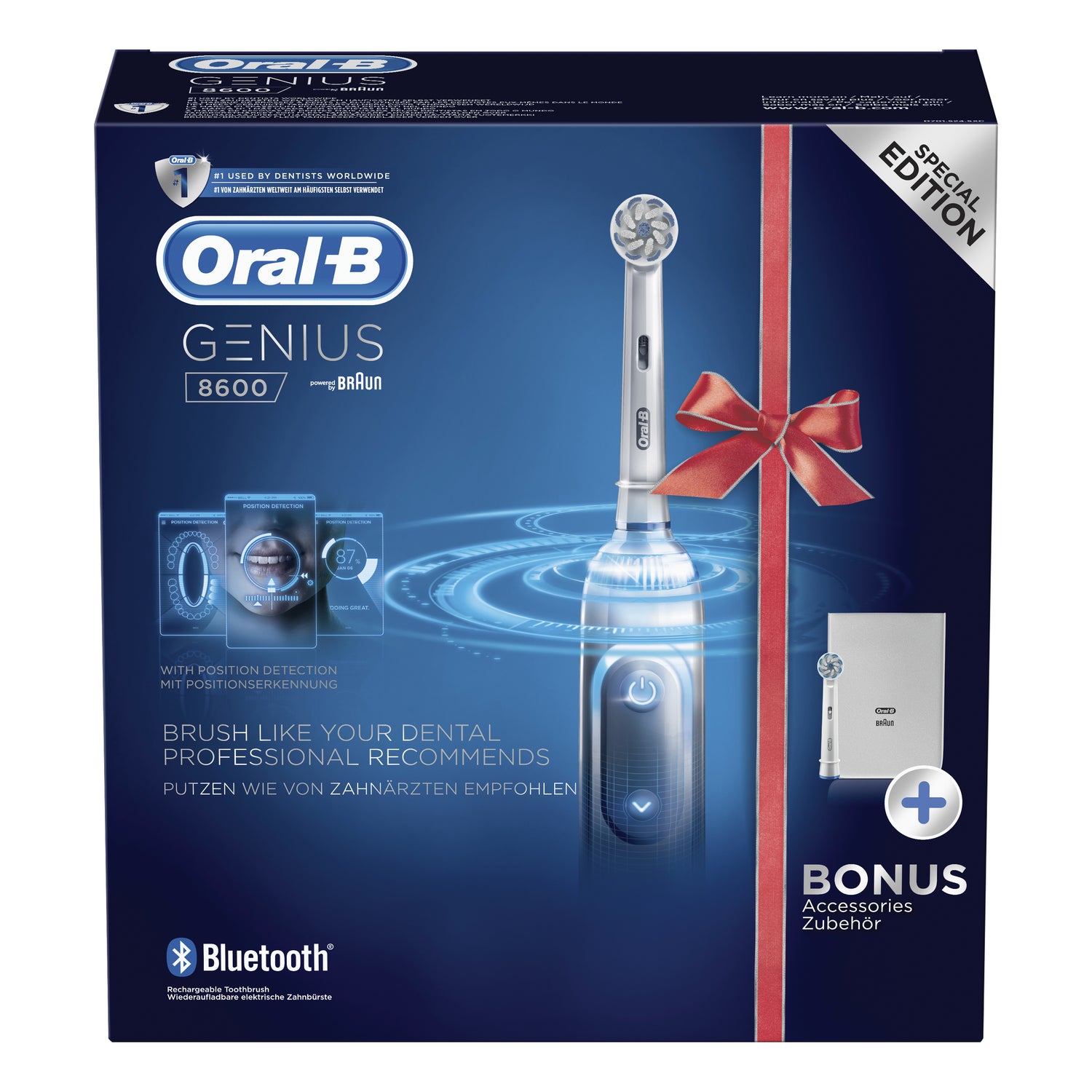 Oral-B Spazzolino Elettrico Power Genius 8600