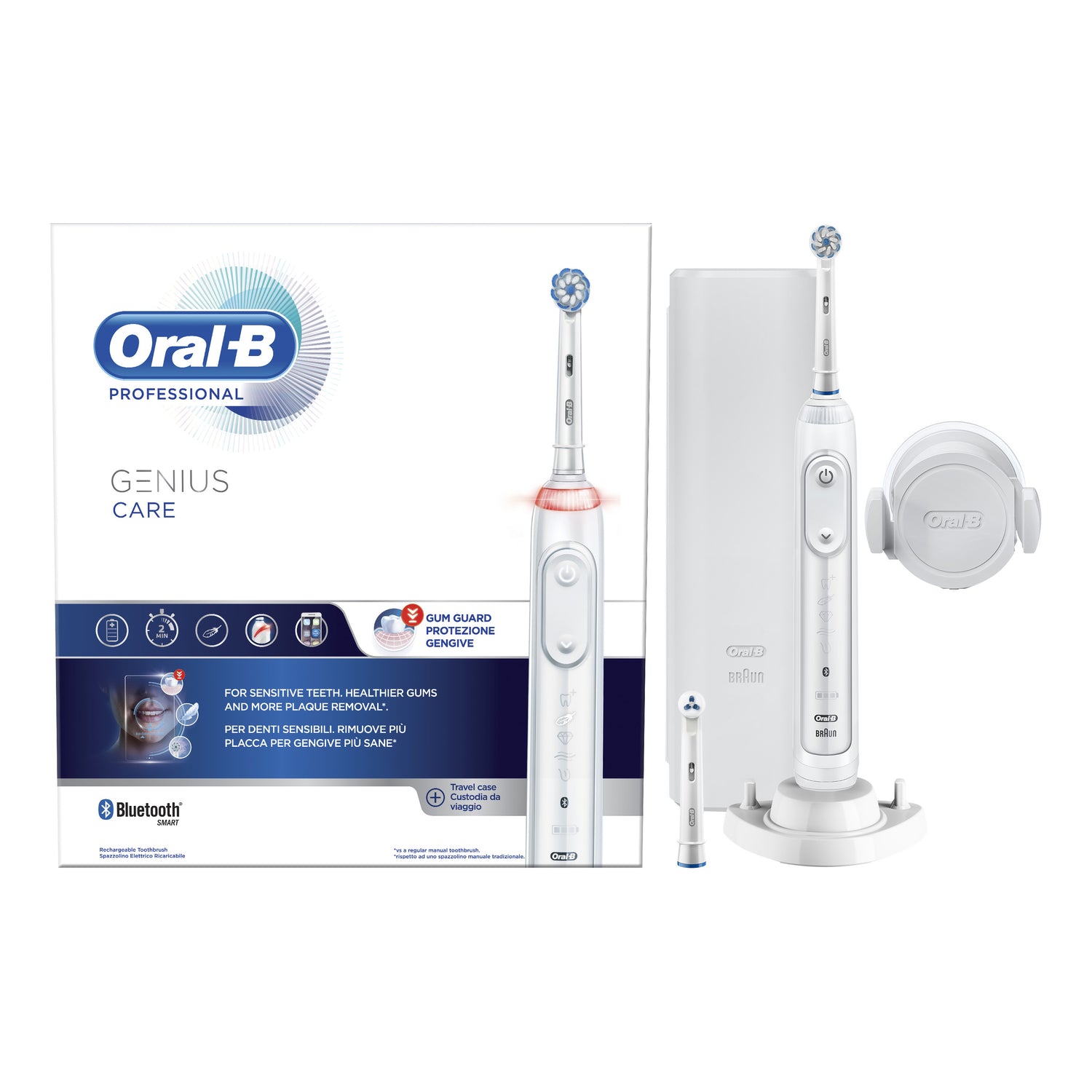 Oral-B Spazzolino Elettrico Power Genius Care Gengive & Smalto