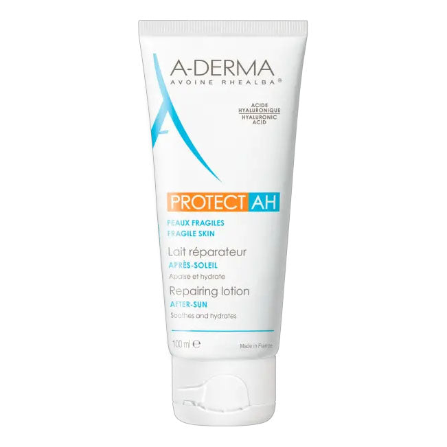 A-Derma Protect AH | Latte Ristrutturante Doposole Idratante Lenitivo | 100 ml
