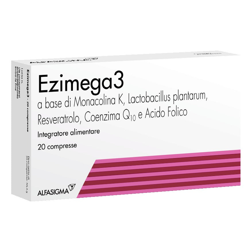 Ezimega 3 Integratore Per Il Benessere Cardiaco 20 Compresse