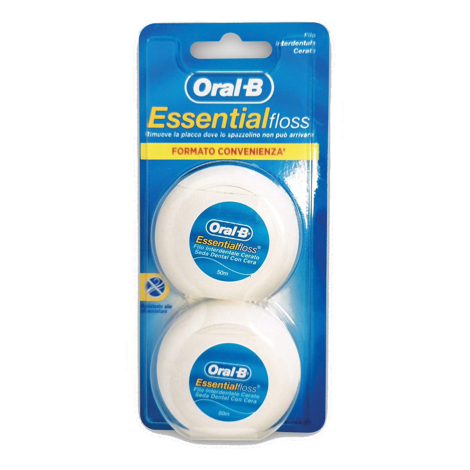 Oral-B Filo Interdentale Cerato Bipacco 2 x 50mt