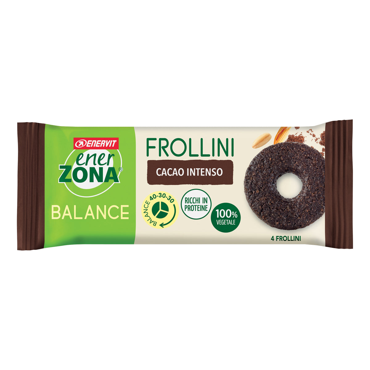 Enervit Enerzona Balance Frollino Cacao Monodose 4 Frollini 24g  