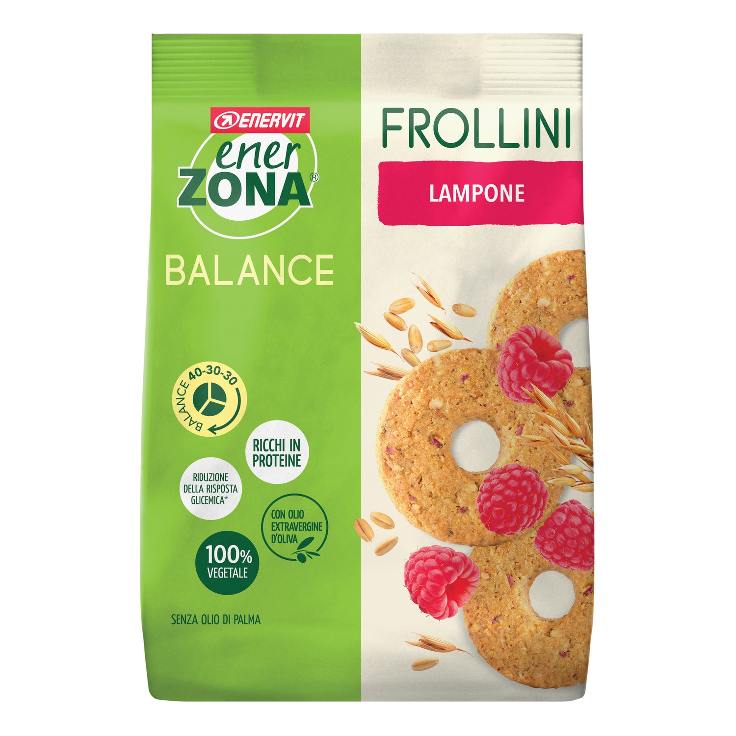 Enervit EnerZona Balance Frollini Lampone 250g