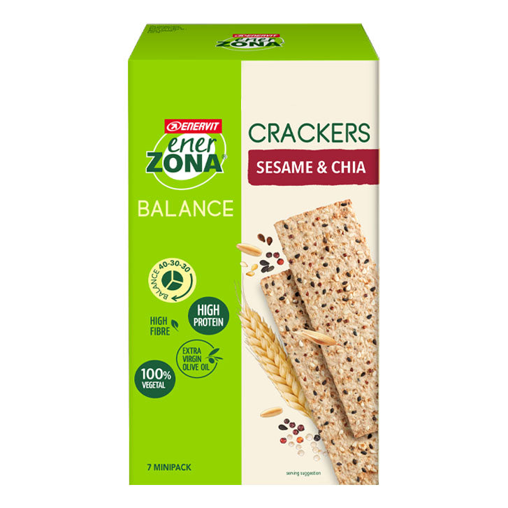 Enervit EnerZona Balance Crackers Balance Sesame & Chia 7 x 25g