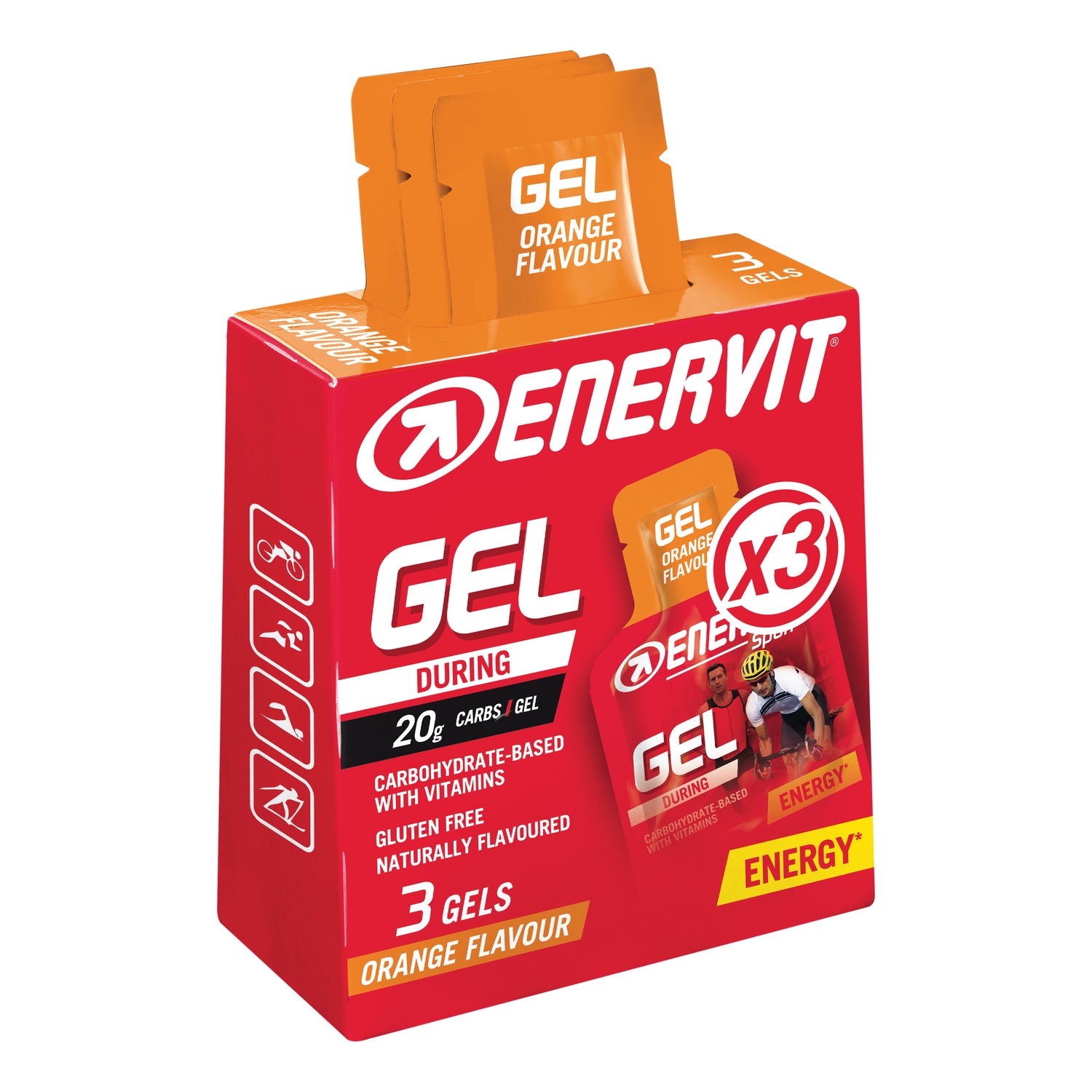 Enervit Sport Liquid Gel Arancia 75ml
