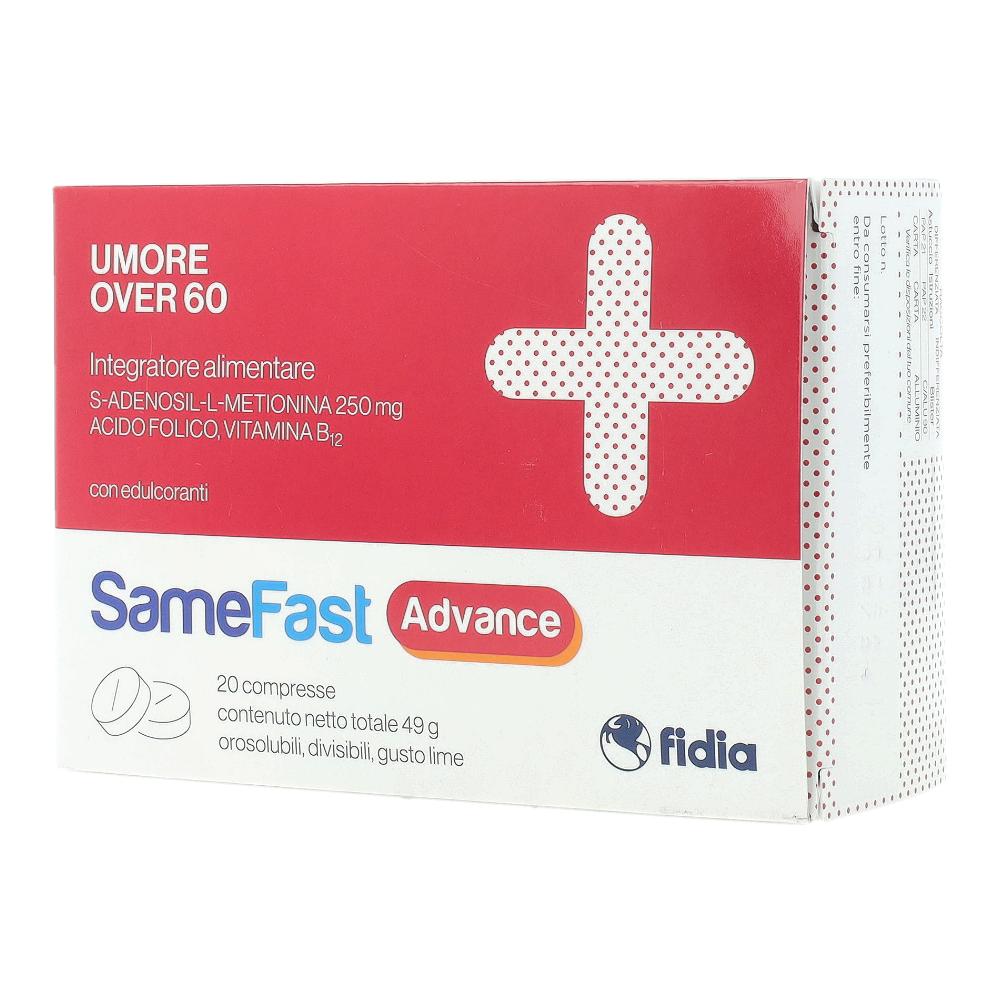 Samefast Advance Umore Over 60 20 Compresse Orosolubili