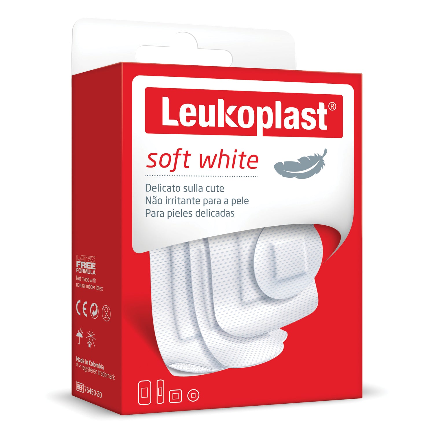 Leukoplast Soft White Cerotti Assortiti 40 Pezzi