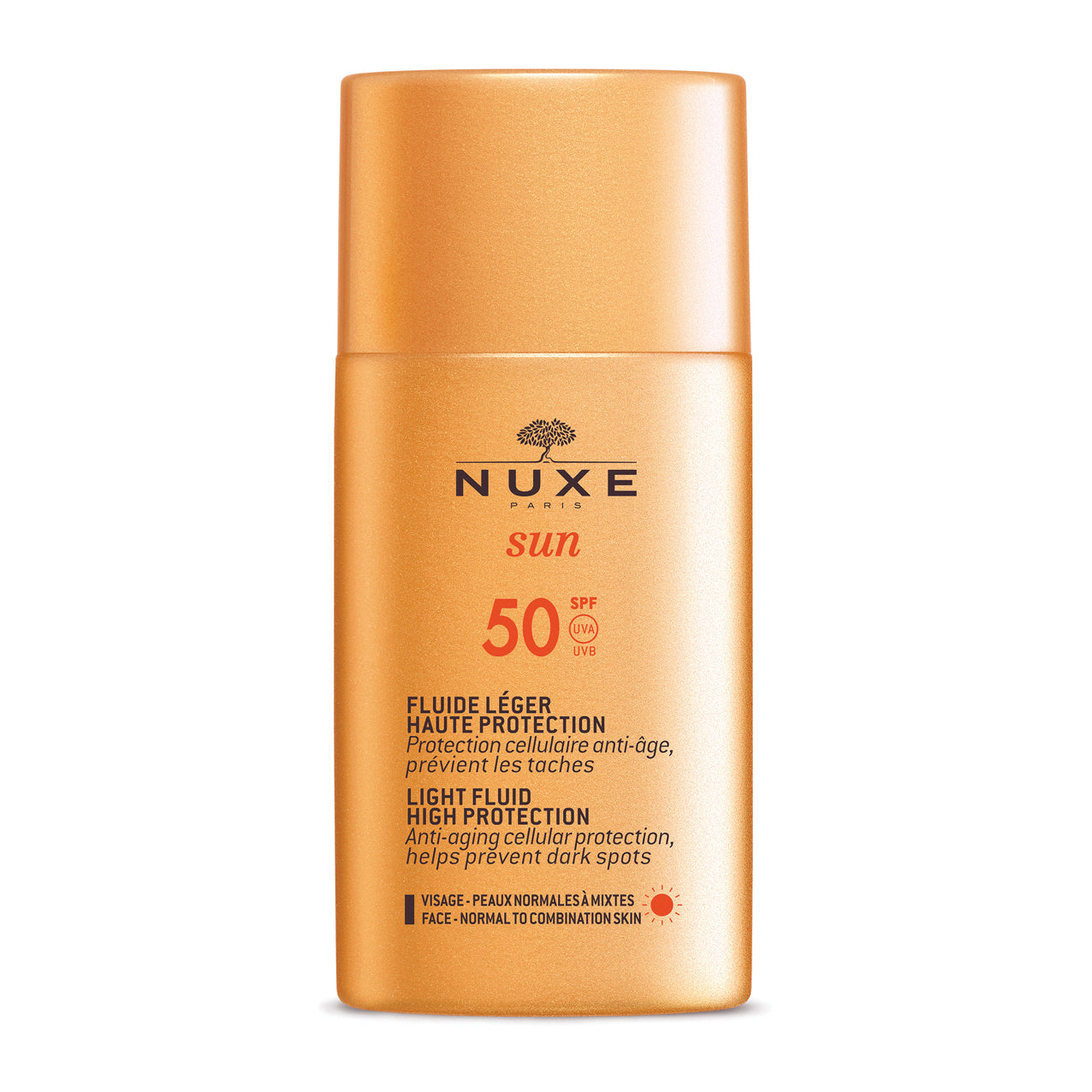 Nuxe Sun Fluido Solare Leggero Alta Protezione Spf50 50ml