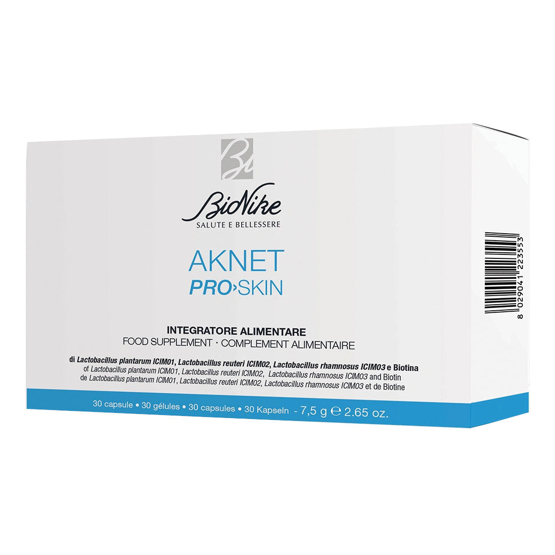 Bionike Aknet Proskin Fermenti Lattici 30 Capsule