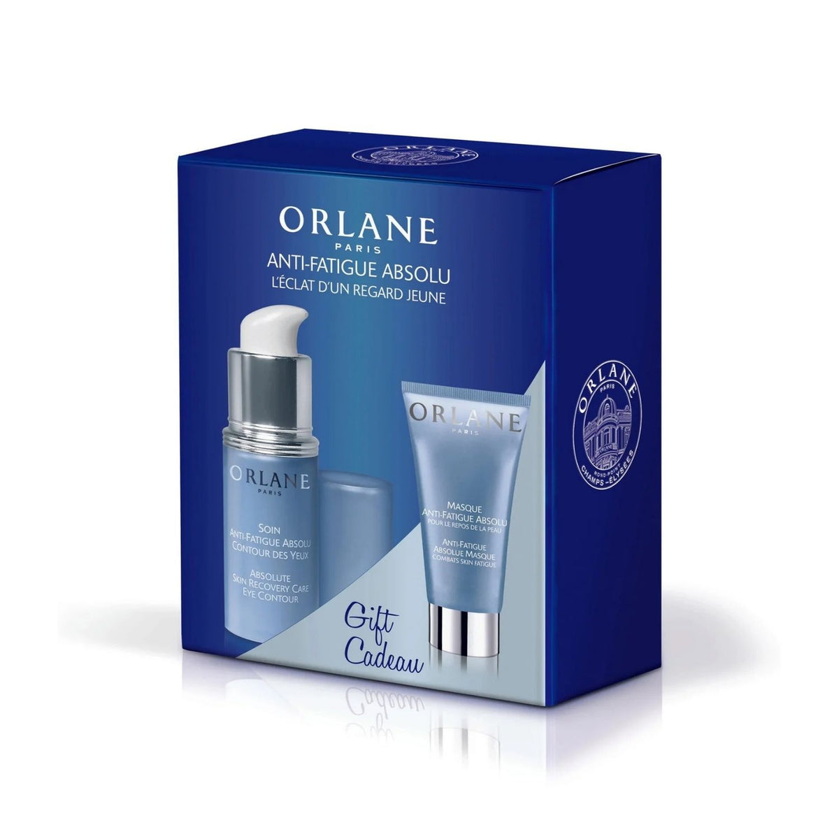 Orlane Cofanetto Absolute Anti-Fatigue Eye Contour | Set Occhi e Maschera | 15ml + 15ml  