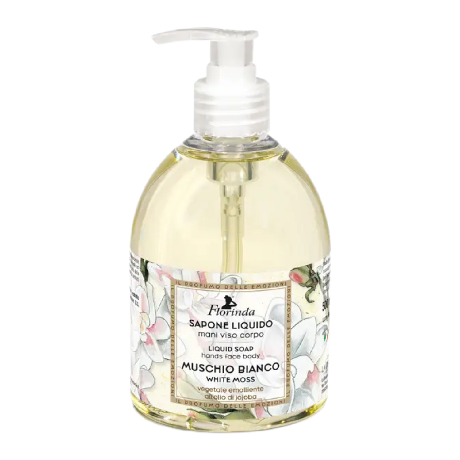 Florinda Sapone Liquido Muschio Bianco 500ml