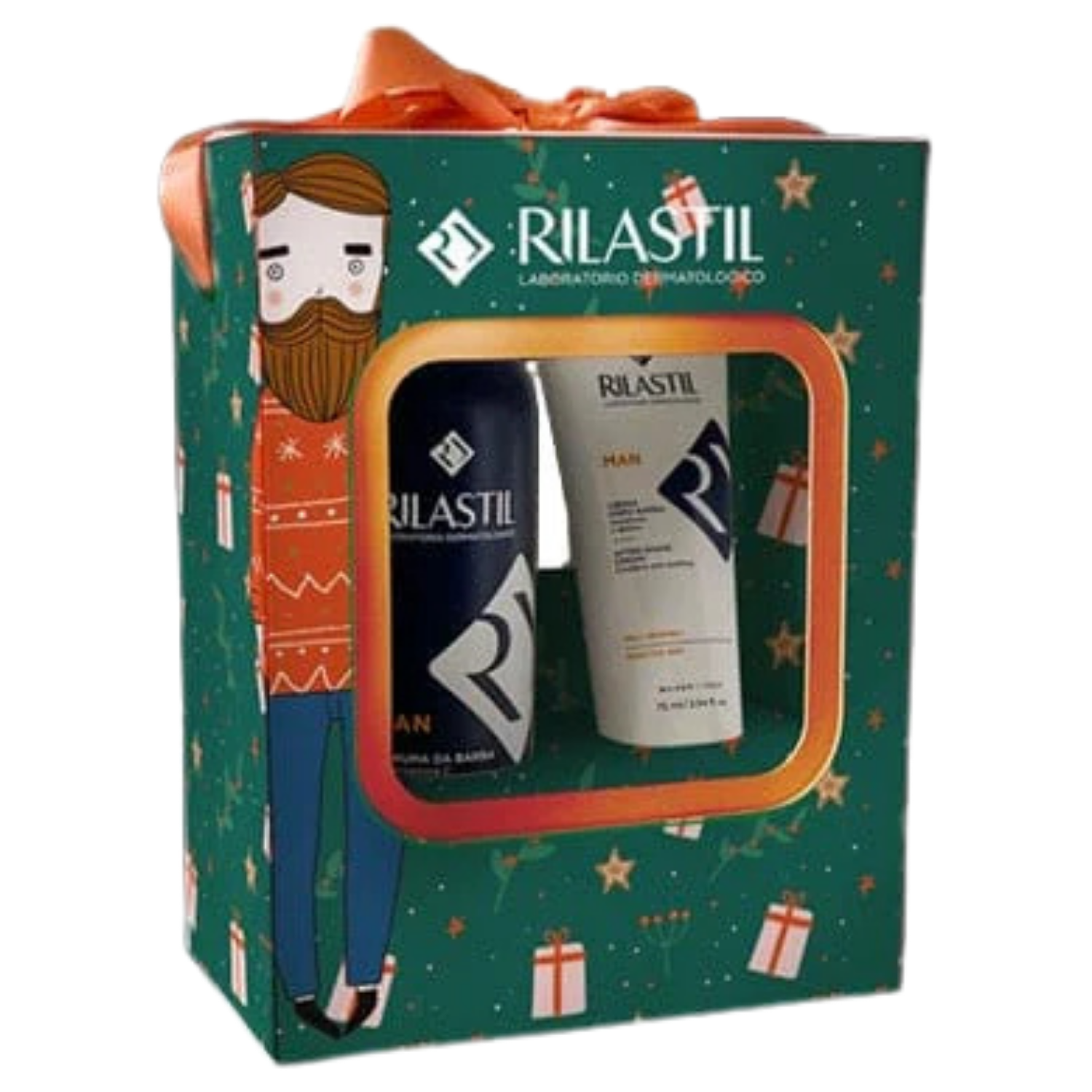 Rilastil Cofanetto Man | Set Rituale Rasatura | 200ml + 75ml
