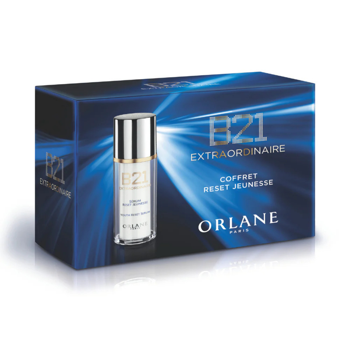 Orlane Cofanetto B21 Extraordinaire Sérum Reset Jeunesse | Set Rituale Completo | 30ml + 4 Miniature  