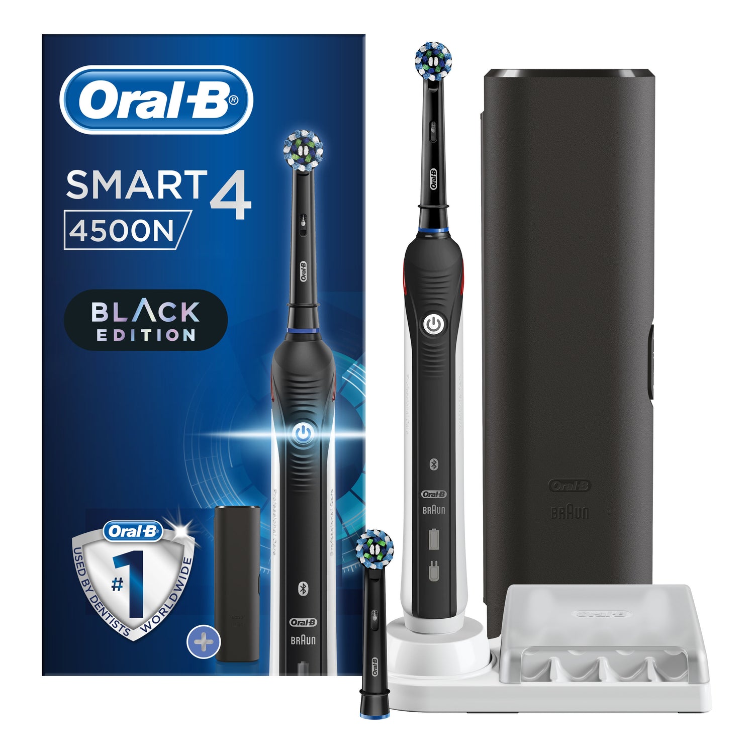 ORALB SMART4 4500 Black Edition Spazzolino Elettrico