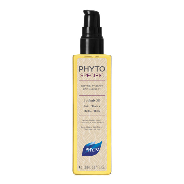 Phyto Phytospecific Baobab Oil Elisir Anti-Secchezza E Rigenerante Per Capelli Ricci 150ml