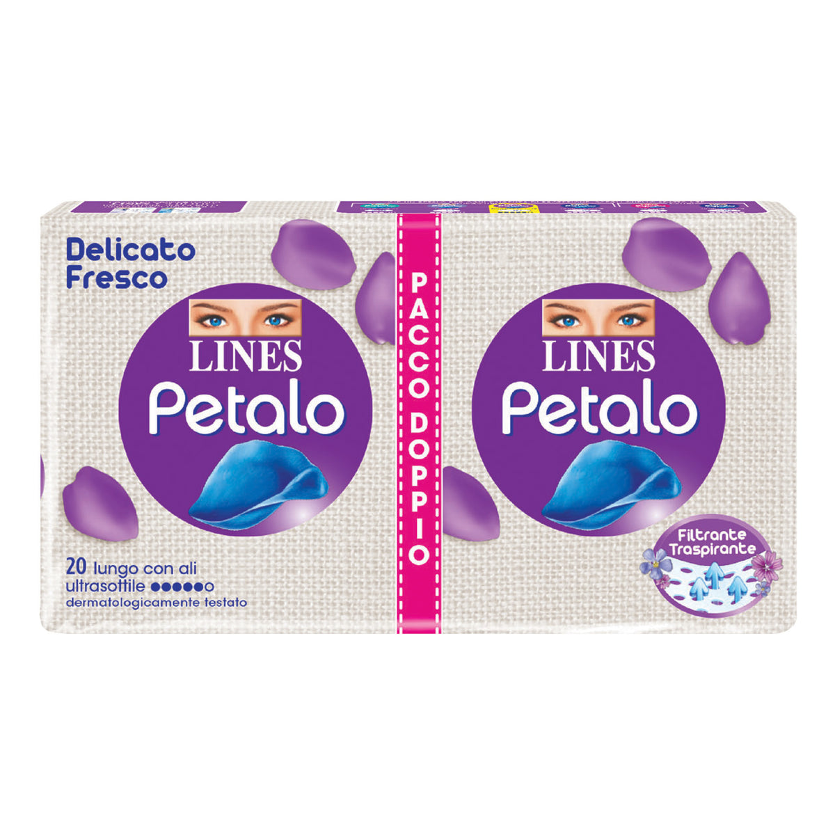 LINES PETALO BLU LU C/ALI 20PZ  